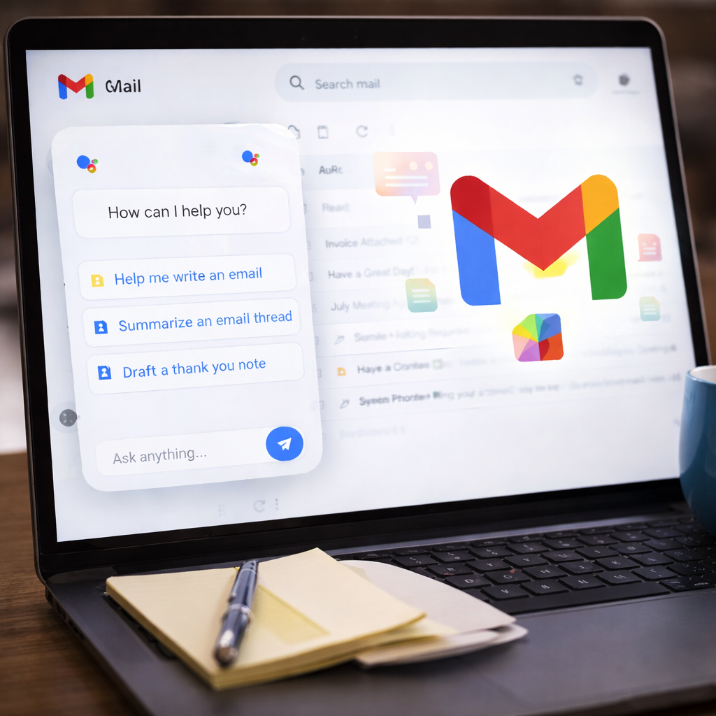 Google integra IA ao Gmail 